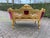 Wood Late 20c French Louis XVI Red Velvet Gilt Beech Settee For Sale - Image 7 of 13