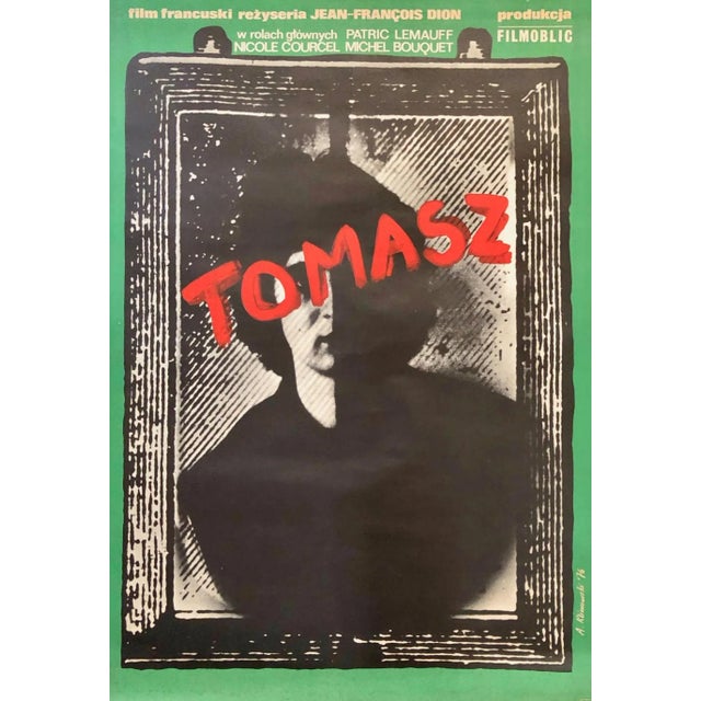 Polish Movie Poster Thomas by A Klimowski, 1975 For Sale - Image 3 of 3