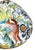 White Vintage Boho Hand Painted Lamp For Sale - Image 8 of 12