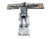 Brother Mel (1928-2013) Melvin Meyer Sr. Vintage welded raw steel crucifix wall art sculpture.