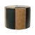 Vintage Brown 2-Tone Skai Ottoman, 1960s For Sale - Image 6 of 12