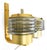 A pair of 1960's Swedish brass and fluted glass wall sconces. The glass diffusers function as light shades. Hans-Agne...