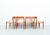 Eight dining chairs, model 75, made of solid teak. A classic design by niels otto møller, manufactured by j. L. Møller...