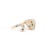 Contemporary 2.06ct Cluster Diamond & Emerald Panther Two Finger Ring in 18k Solid Gold For Sale - Image 4 of 14