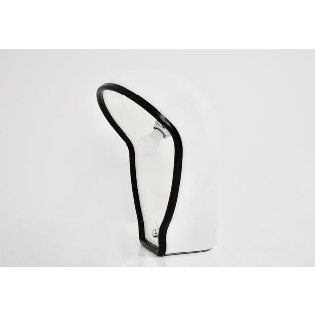 Mid-Century Modern Birghitta Table Lamp by Fabio Lenci for Guzzini, 1970s For Sale - Image 3 of 14