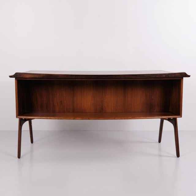 Rosewood Desk by Svend Åge Madsen for Sigurd Hansen Furniture Factory, 1960 For Sale - Image 4 of 13