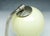 Silver Mid-Century Glass and Metal Bedside Lamp, 1950s For Sale - Image 8 of 11