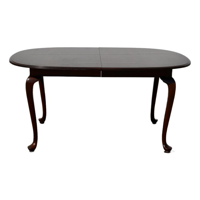 1979 Georgian Court Dining Table Attributed to Ethan Allen For Sale