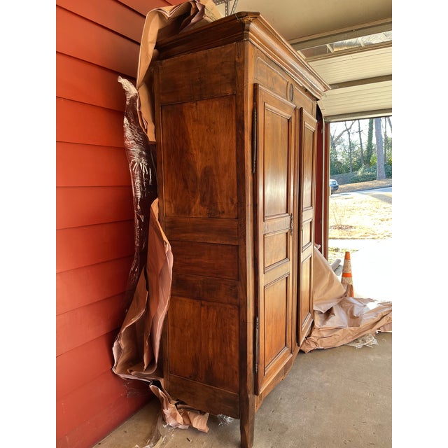 This is a very fine 18th Century French authentic antique armoire / wardrobe that was Inherited from an estate in Richmond...