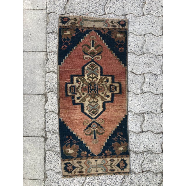 1960s Handmade Bohemian Rug For Sale - Image 6 of 6
