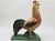 Edouard Cazaux ( 1889-1974) France A rare French Art Deco Rooster" Coq" Polychromed ceramic heightened with gilt and...