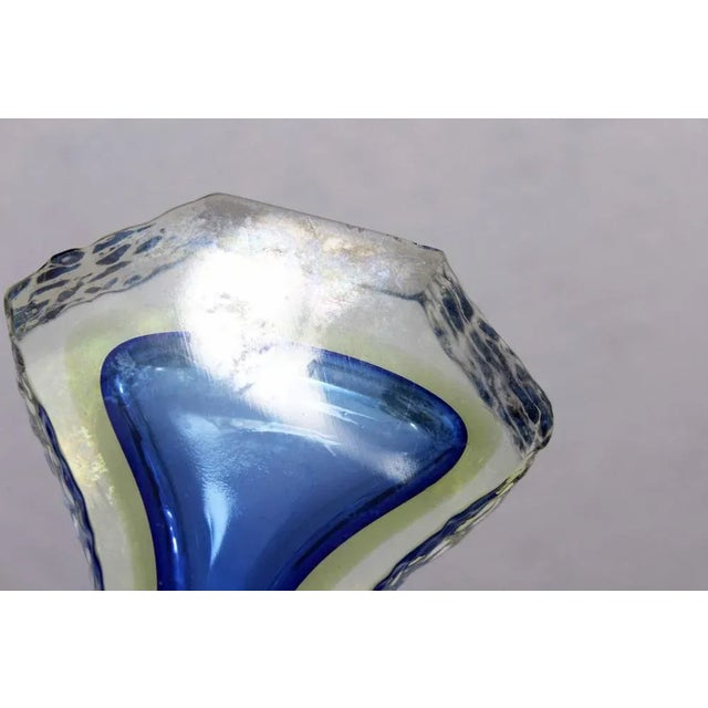 Murano Glass Vase attributed to Alessandro Mandruzzato, 1960s For Sale - Image 6 of 13