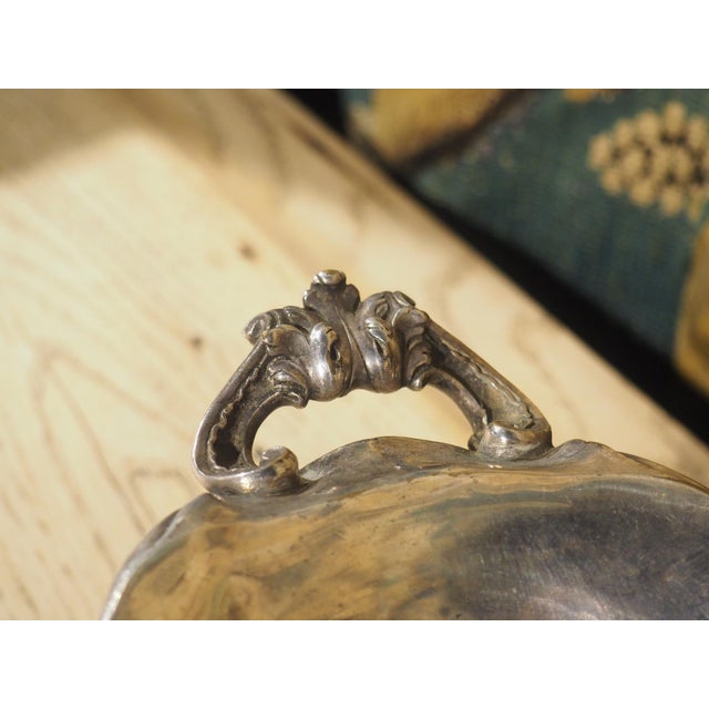 Metal A Late 19th Century Silvered Bronze Jardiniere From France For Sale - Image 7 of 18