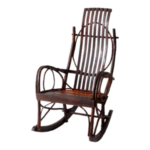 Vintage Amish Bentwood Rocking Chair