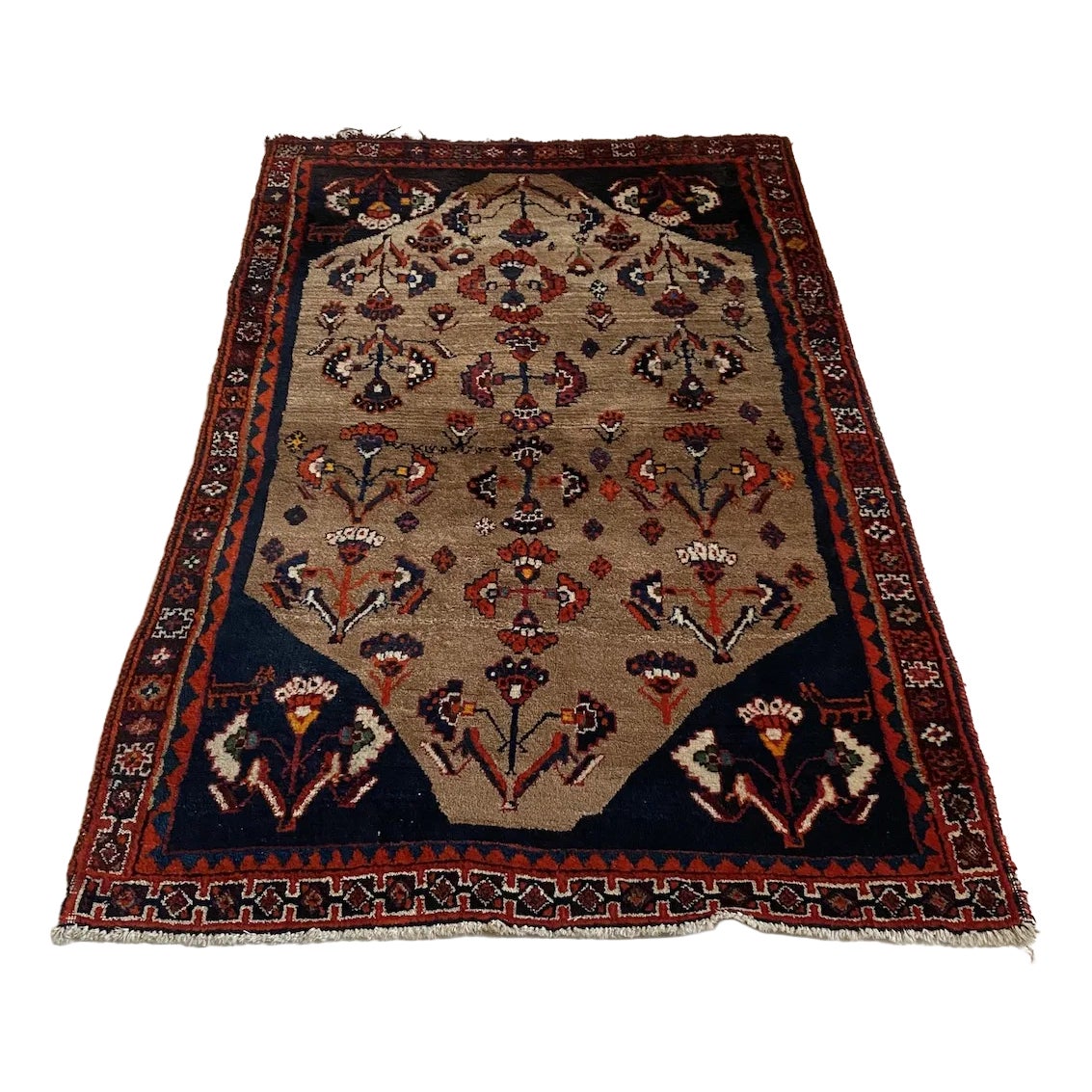 Middle Eastern Rug, 1940s | Chairish