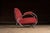 KEM Weber Late 20th Century After-Kem Weber Red Modernist Chair by Opus21 For Sale - Image 4 of 10