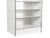Plastic Italian White Laminated Plastic Storage Unit with Shelves and Sliding Doors from La Rinascente, 1960s For Sale - Image 7 of 11