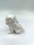 1990s Vintage Mini Staffie Petite Blanc De Chine Ceramic Staffordshire Style Dog Figurine For Sale - Image 5 of 9