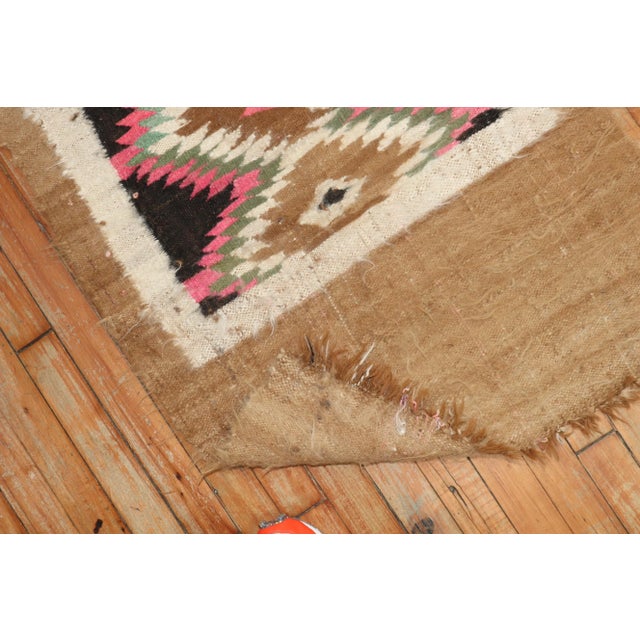 Mexican Vintage Ecuadorian Textile Rug - 2'3" x 3'10" For Sale - Image 3 of 8
