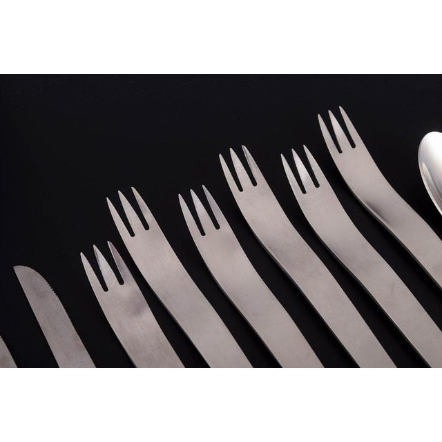 Complete Dinner Service for Six Persons by Arne Jacobsen for Anton Michelsen, 1960s, Set of 18 For Sale - Image 3 of 6