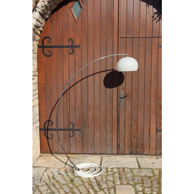 Metal Large Floor Lamp, 1970s For Sale - Image 7 of 9