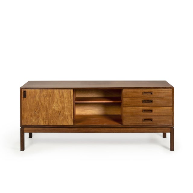 Classic Danish Sideboard in Teak, 1970s For Sale - Image 3 of 10