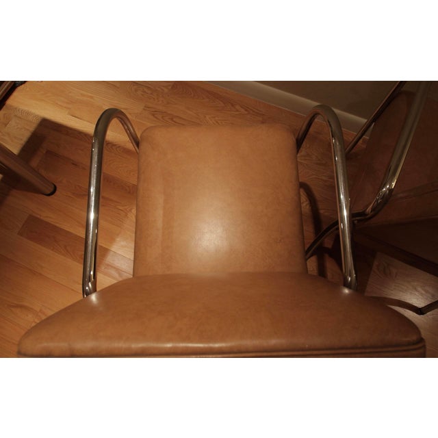 MCM Royalchrome Armchairs For Sale - Image 9 of 12