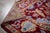 A hand-knotted wool Oushak, made in India and measuring 8' x 10'. Oushak weaving is known for large-scale, softly drawn...