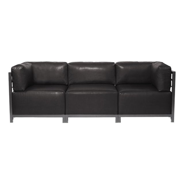 Axis 3pc Sectional Avanti Black Titanium Frame For Sale
