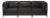 Axis 3pc Sectional Avanti Black Titanium Frame For Sale
