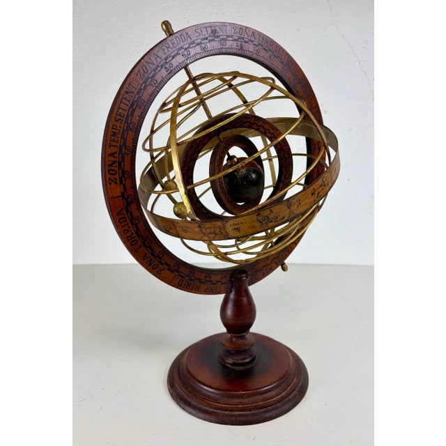 Vintage Armillary Globe or Sphere For Sale - Image 9 of 9