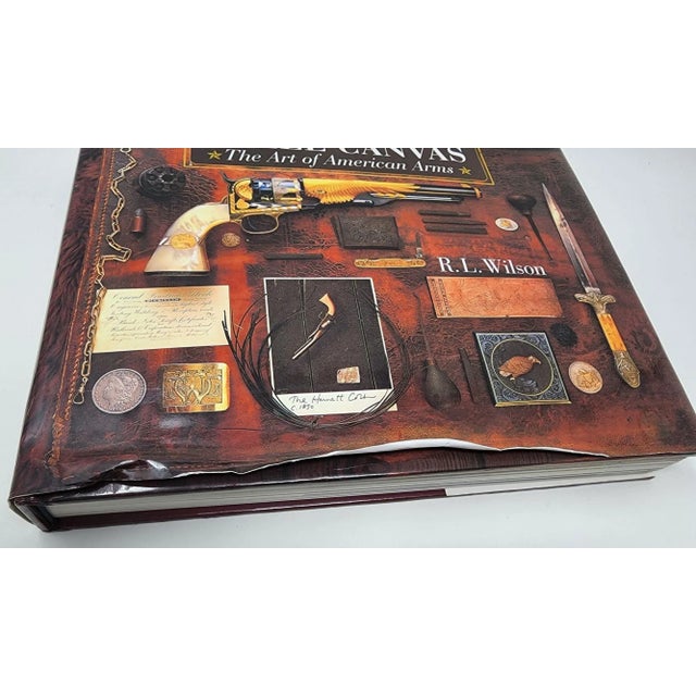 Brown Steel Canvas the Art of American Arms Hardcover Book For Sale - Image 8 of 12