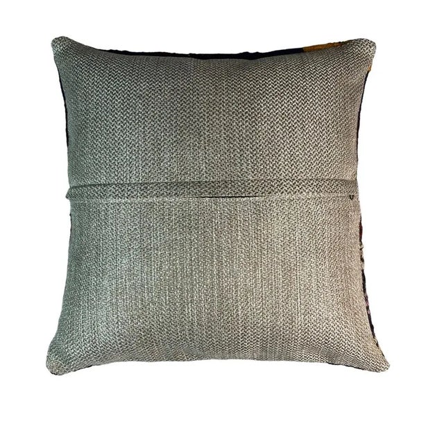 Vintage Turkish Kilim Cushion Cover, 1970 For Sale - Image 3 of 11