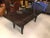 Wood French Art Deco Dining Table With Brass Hardware and Inlay For Sale - Image 7 of 8