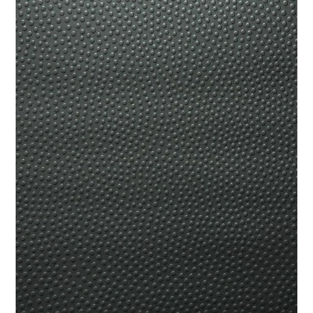 Sample - Jean Paul Gaultier for The House of Scalamandré Embosse Wallcovering, Noir For Sale