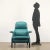 Iconic 'Sanluca' model armchair designed by Achille and Pier Giacomo Castiglioni in 1960. The version we propose was...