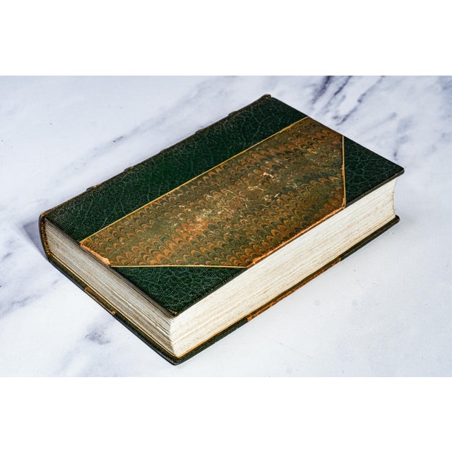 Rare Luxury Edition the Concise Oxford Dictionary 1934 Leather Spine Antique Book For Sale In New York - Image 6 of 10