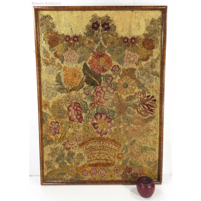 This lovely 18th-century needlework is a spectacular rarity. Large and powerful, it would make a great addition to any room.