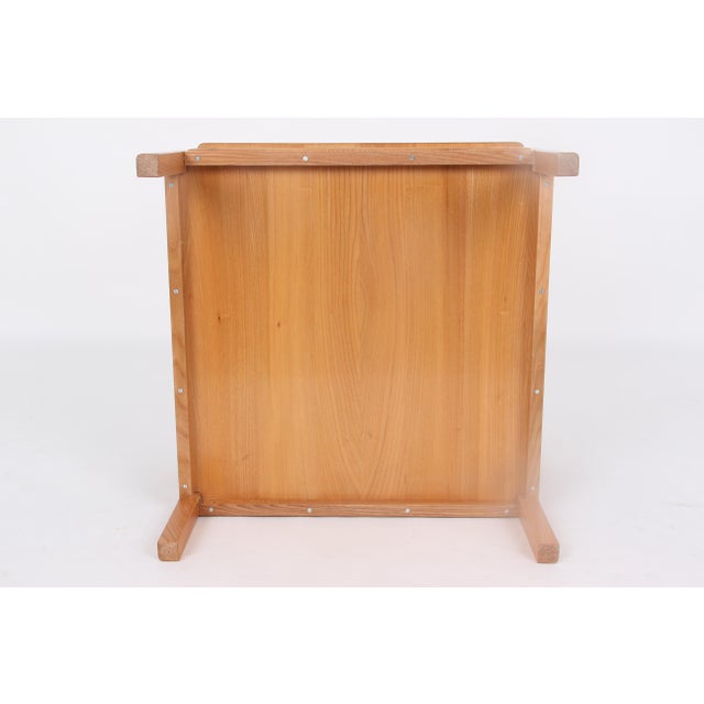 Smoking Table Model 4486 in Elm Wood by Kaare Klint for Rud. Rasmussen, 1930s For Sale - Image 6 of 9