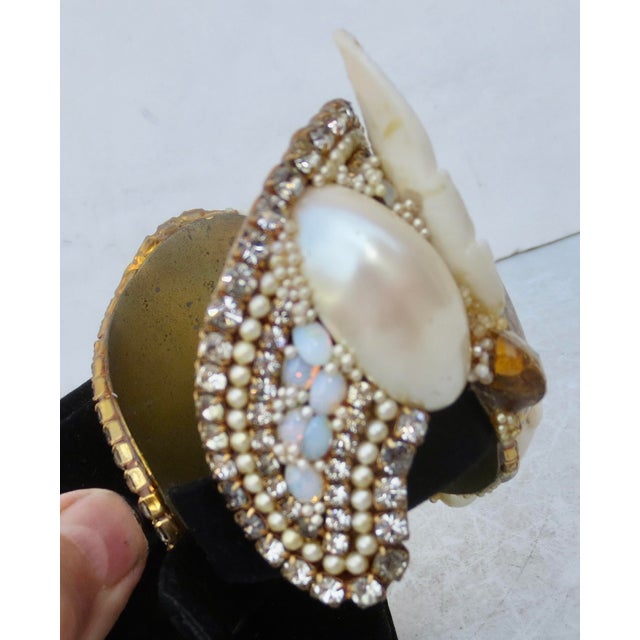 Cuff Bracelet by Wendy Gell 1985 Signed For Sale In New York - Image 6 of 12