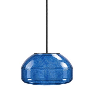 Azure Blown Glass Pendant Light by Artem Zakharchenko-Halytskyi For Sale
