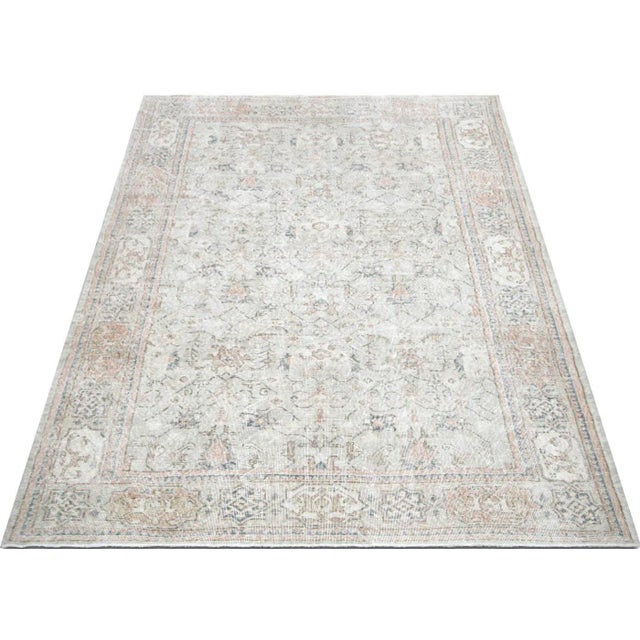 1960s 1960s Turkish Oushak Rug For Sale - Image 5 of 7