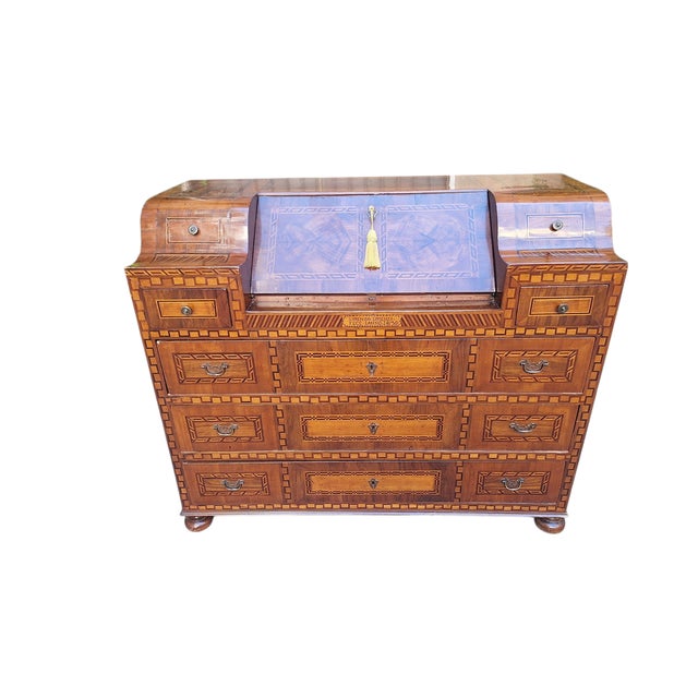 Secretaire with Flap by Lorenzo Lorenzi, 1830, in Very Good conditions. Designed before 1890 I have official proof of...