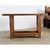A French oak workbench from the 19th Century feels sturdy in its squared-off design yet light in its openness. The top is...