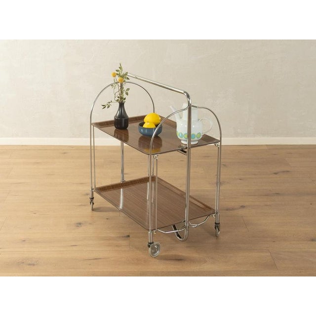 Vintage Dinett Serving Trolley by Bremshey & Co For Sale - Image 17 of 17