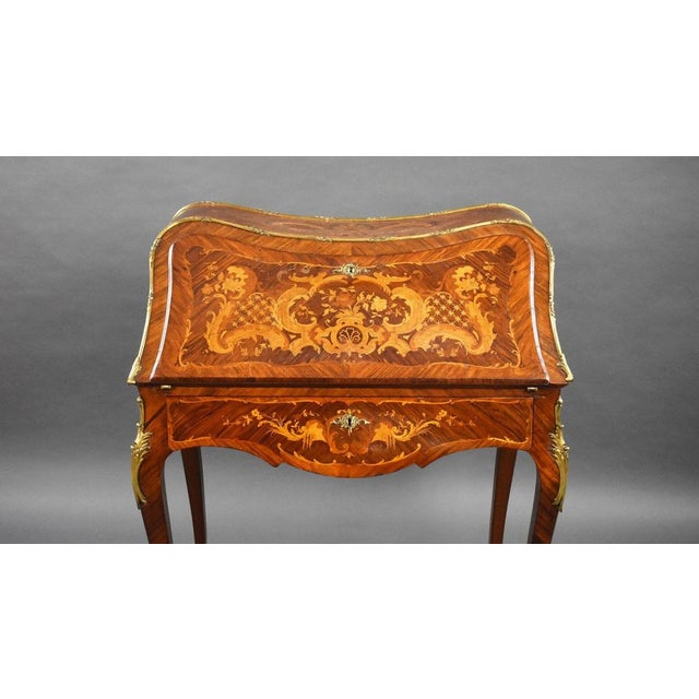 Antique French Desk, 1860 For Sale - Image 6 of 11
