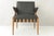 Black SE 122 A Armchair by Egon Eiermann for Wilde + Spieth, Germany, 1958 For Sale - Image 8 of 14