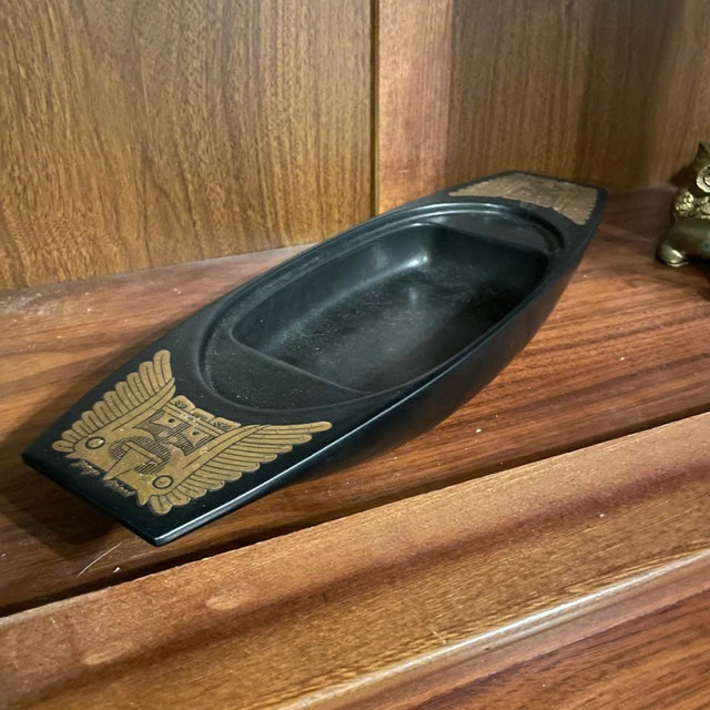 Originally had a lid, but it is no longer available. In very good condition otherwise. Original cork bottom, signed...