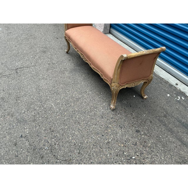 Wood Country French Bench For Sale - Image 7 of 12