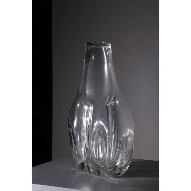 Eccentric Murano Vase by Toni Zuccheri, 1970s For Sale - Image 7 of 8